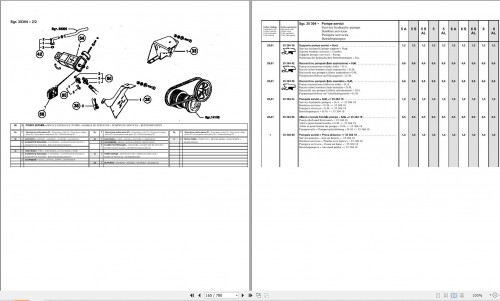 Massey Ferguson Combine 7240 to 7370 Parts Manual 327209501 1