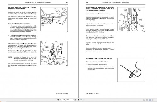 Massey Ferguson Combine 7244 7245 7246 ACTIVA Workshop Manual 327208010 1