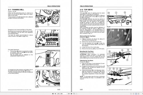 Massey Ferguson Combine 7260Beta to 7270AL 4 Beta Operator Manual 327176017 1