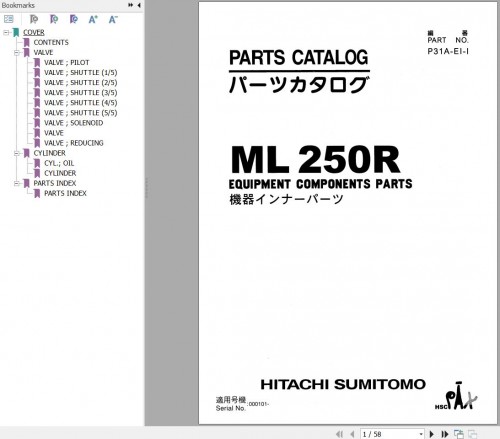 Hitachi Mobil Labor ML250R Parts Catalog (3)