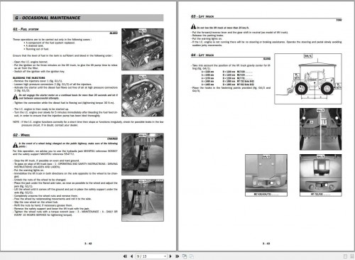 Manitou Telehandler MT 932 SB E2 Service Operation Manual (3)