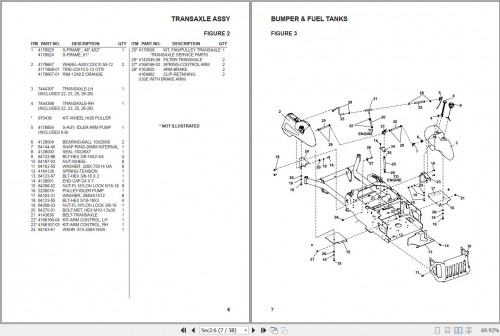 Bobcat Zero Turn Mower ZT3500 Parts Manual 7468073enUS (2)
