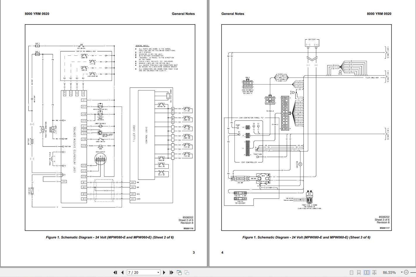 Yale Forklift B891 (MPW080) Service Manual | Auto Repair Manual Forum ...