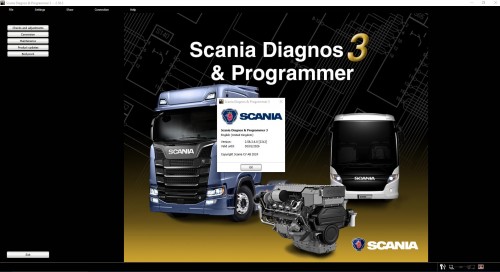 Scania SDP3 V2.58.3 Industrial Engine Remote Installation 1