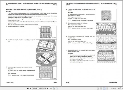 Komatsu Forklift Truck FE25 2 FE30 2 Shop Manual WEN00009 00 (2)