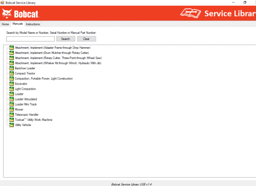 Bobcat Service Library Q4.2022 2022 Service Operator & Maintenance Manual Bulletins Diagrams