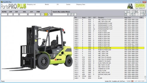 Clark Parts Pro Plus v544 03.2024 Electronic Parts Catalog 2