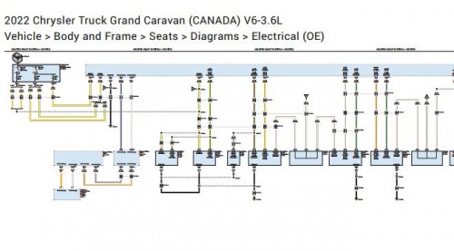 Chrysler Grand Caravan 2022 V6 3.6L Electrical Wiring Diagrams 2