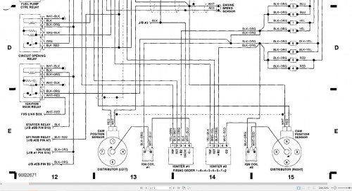 Lexus LS400 1990 Engine Wiring Diagram (2)