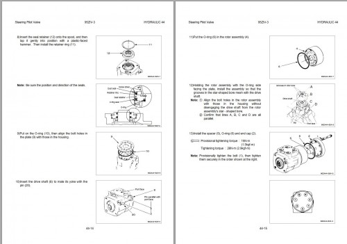 Kawasaki Wheel Loader 95ZIV 3 Operation Maintenance Shop Parts Manuals EN JP 3