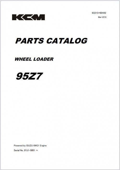 Kawasaki Construction Spare Parts Catalog 8.80 GB PDF (2)