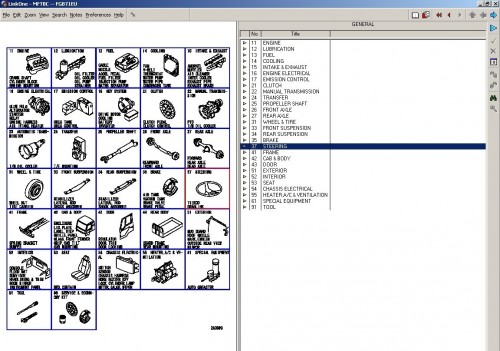 Mitsubishi MMC ASA 03.2024 General Europe USA Japan Spare Parts Catalog (2)