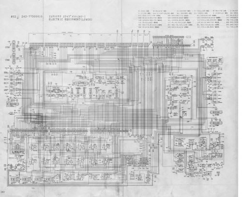 Kato Crane KR 25H Wiring Diagrams (2)