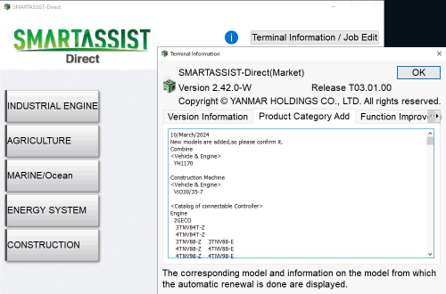 YANMAR SMART ASSIST V2.42 03.2024 Remote Installation 2