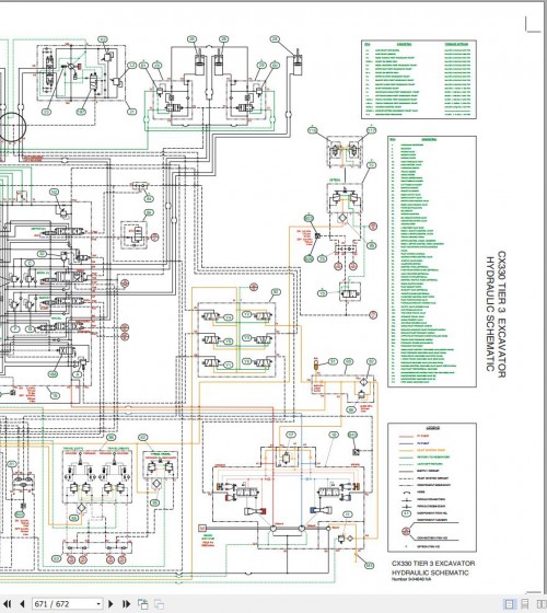 Case Crawler Excavator CX330 Tier 3 Service Manual 87565293 NA (3)