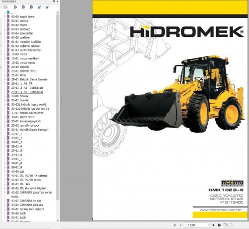 Hidromek Wheel Loader HMK102B S Service Manual TR (2)