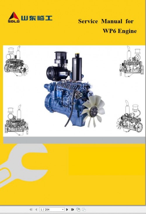 Wechai Engine WP6 Service Manual (1)