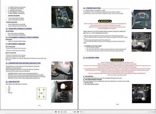 Manitou Telescopic Handlers MXT 1740 BSIV Operator's Manual 53113157 EN 1