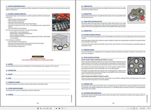 Manitou Warehousing CI10ac Operator's Manual 647131 1