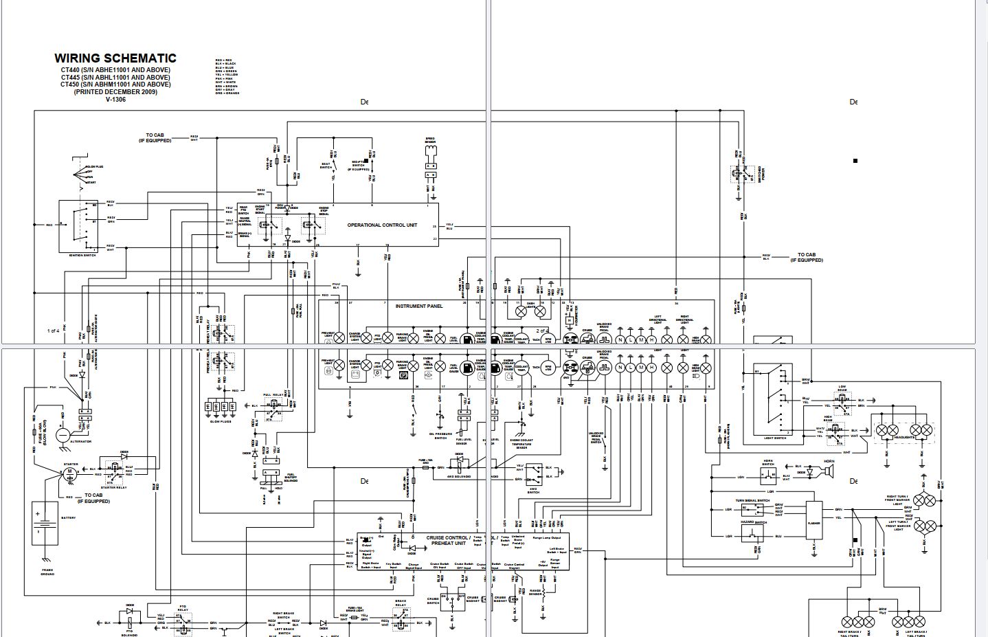 Bobcat Compact Tractor CT440 Electrical Hydraulic Schematic | Auto ...