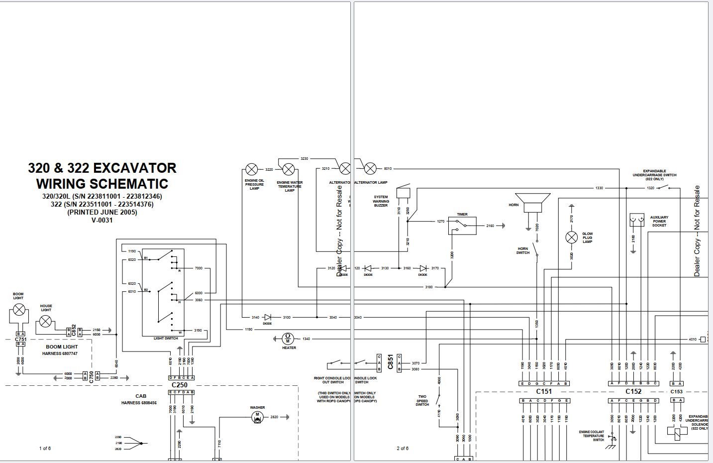 Bobcat Excavator 320 Electrical Hydraulic Schematic | Auto Repair ...