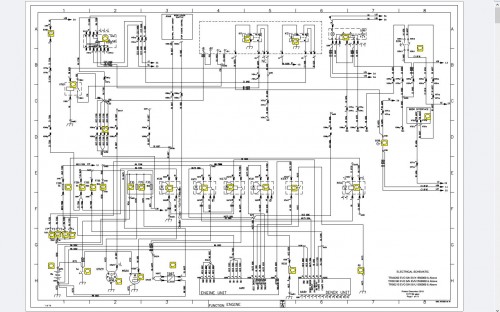 Bobcat Telescopic Handler TR50190 Electrical Hydraulic Schematic