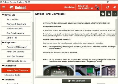 Bobcat Service Analyzer 92.02 02.2024 Diagnosis Remote Installation 11