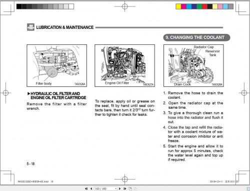 RK Tractors 403 MB Agricultural Operator Manual, Part Manual 4