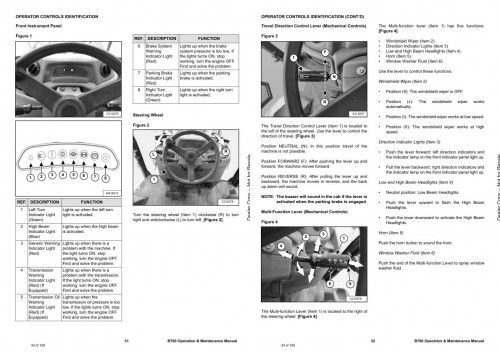 Bobcat Backhoe Loader B760 Operation Maintenance Manual 1