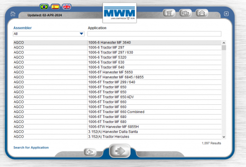 MWM Motores Diesel EPC 04.2024 Spare Parts Catalogue 2