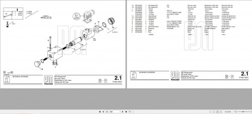 Putzmeister Truck Mounted Concrete Pump BSF47–5.14H Parts Catalog 1