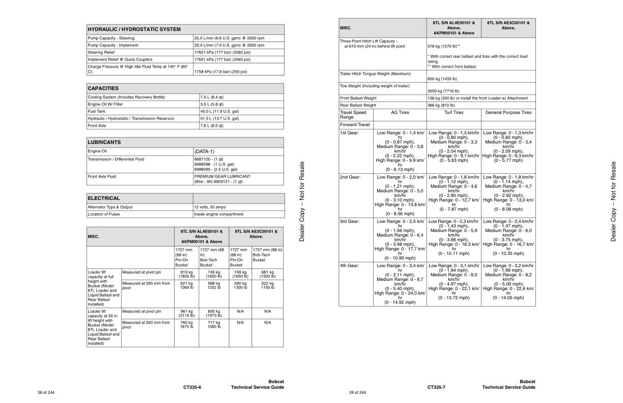 Bobcat Backhoe Loader Technical Service Guide 6990005 Enus Auto Repair Manual Forum Heavy 6666