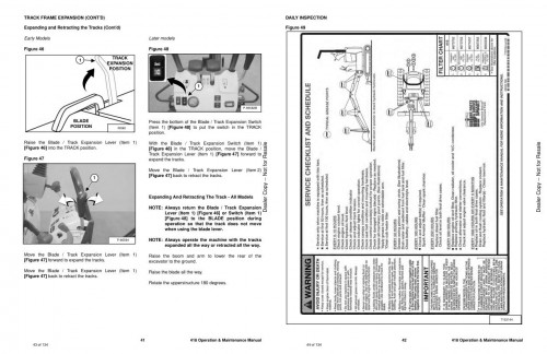 Bobcat Excavator 418 Operation Maintenance Manual 6986852 enUS 1