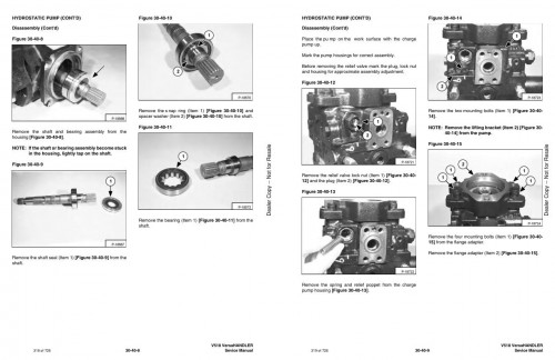 Bobcat Telescopic Handler V518 Service Manual 1