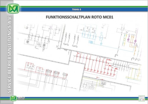 Merlo Turbofarmer Modular TF30.9 to TF65.9 Service Manual, Schematics 2024