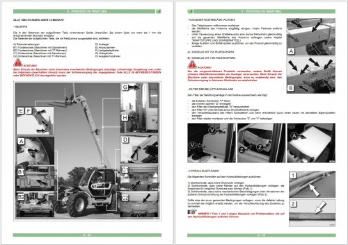 Merlo Turbofarmer Modular TF30.9 to TF65.9 Service Manual, Schematics 2024 3
