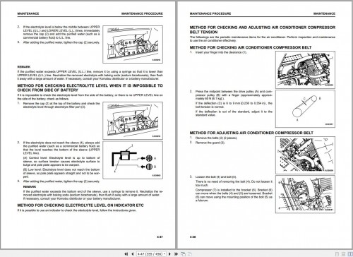 Komatsu Hydraulic Excavator PC200 10M0 Operation and Maintenance Manual YEAM201500 (2)