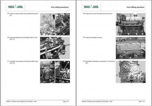 Deutz Fahr Tractor Agroplus 410 Ecoline Workshop Manual (2)