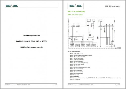 Deutz Fahr Tractor Agroplus 410 Ecoline Workshop Manual (3)
