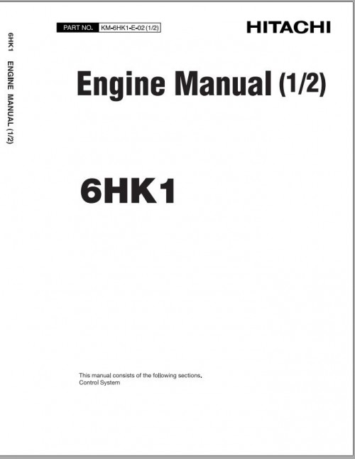 Hitachi Isuzu 4HK1 & 6HK1 Engine Manual (2)
