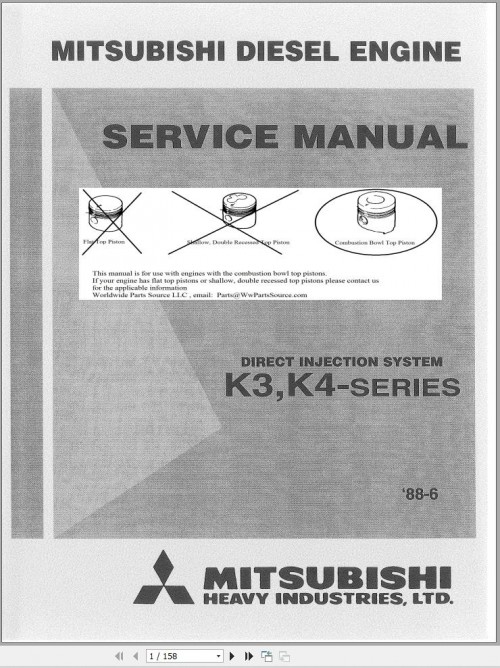 Mitsubishi Engine K3 K4 Series Service Manual (1)