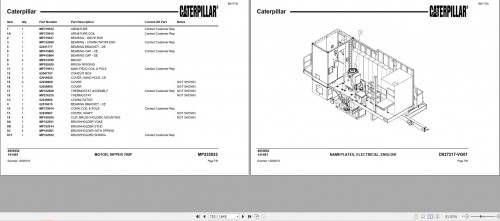 Caterpillar MD6240 495HR2 Schematic and Parts Catalog (4)