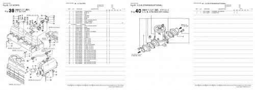 Yanmar Diesel Engine 6CHX DTE 6CHX UTE Parts Catalog 0CR10 G51300 5