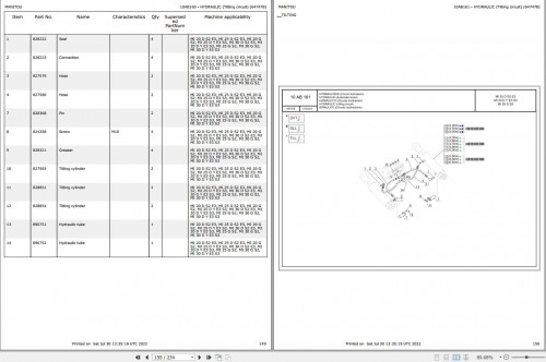 049 Manitou Forklift MI 25 G S2 Parts Manual 647478 1