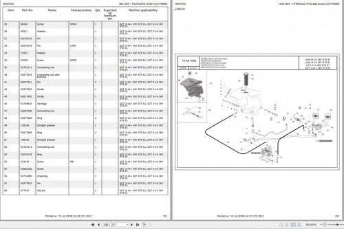 090 Manitou Telehandler GCT 3 14 36Y ST5 S1 Parts Manual 52749680 1