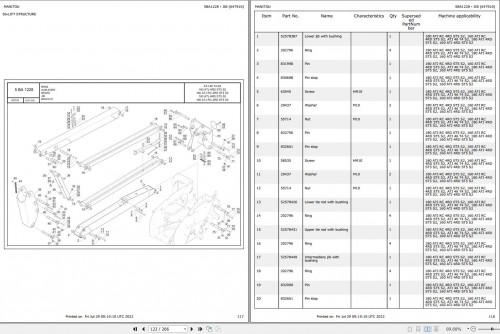 105 Manitou Work Platforms 180 ATJ RC 4RD ST5 S2 Parts Manual 647910 1
