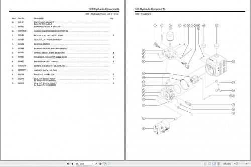 106 Manitou Work Platforms 78 SEC3 Parts Manual 52762968 1