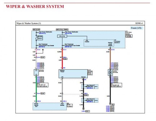 Kia Ceed 2021 1.6 T GDI GT Electrical Wiring Diagrams 1