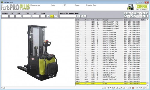 Clark ForkLift Parts Pro Plus EPC v546 04.2024 Spare Parts Catalog 2