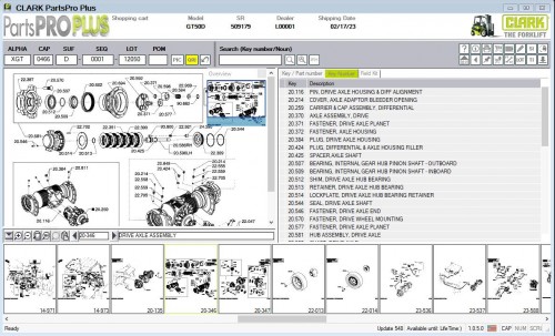 Clark ForkLift Parts Pro Plus EPC v546 04.2024 Spare Parts Catalog 5